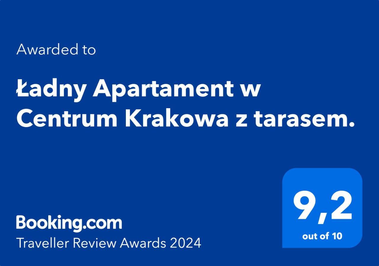 Ladny Apartament W Centrum Krakowa Z Tarasem. Екстериор снимка